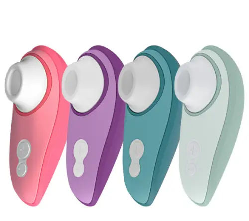 くすみカラーの4色展開吸引トイ。インテリアにも馴染むようなシンプル＆おしゃれ感